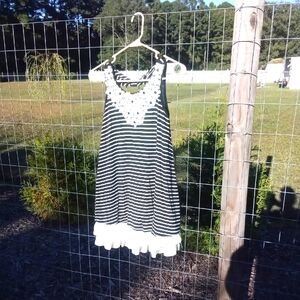 Girl Beautees black and white dress sz 10